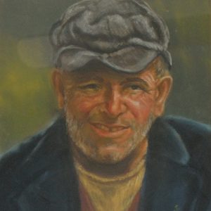 Framed Pasetel Painting