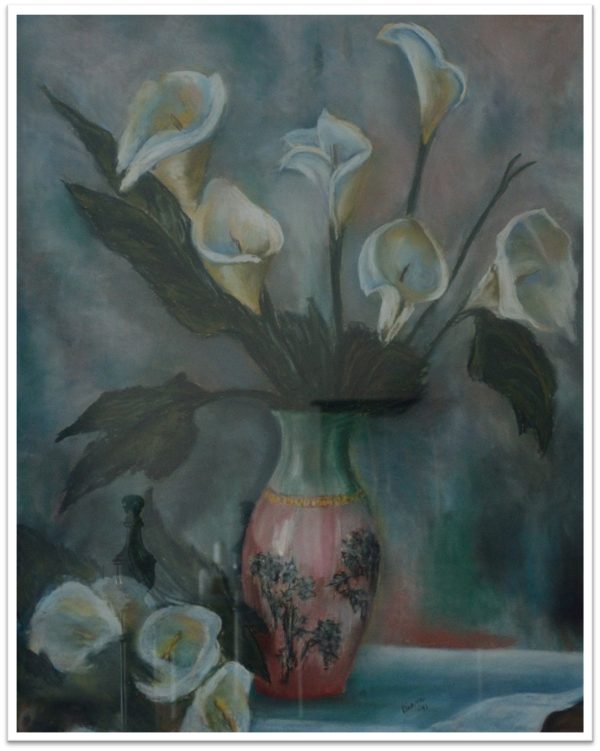 Lillies in Vase